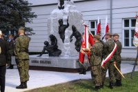 Radom: Pomnik w hołdzie żołnierzom AK