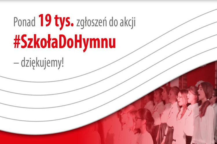„Szkoła do hymnu” – zapraszamy do udziału w akcji