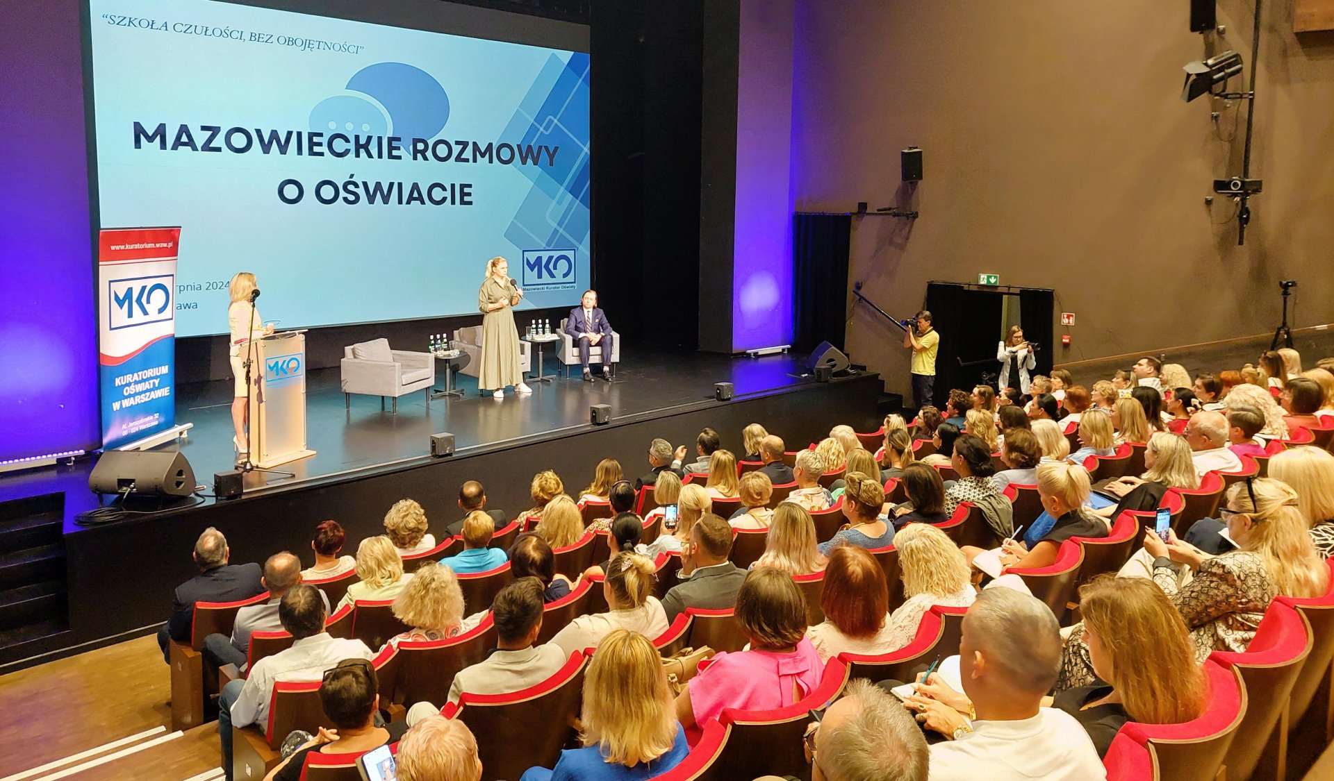 Mazowieckie rozmowy o oświacie. Warszawa 21.08.2024 r.